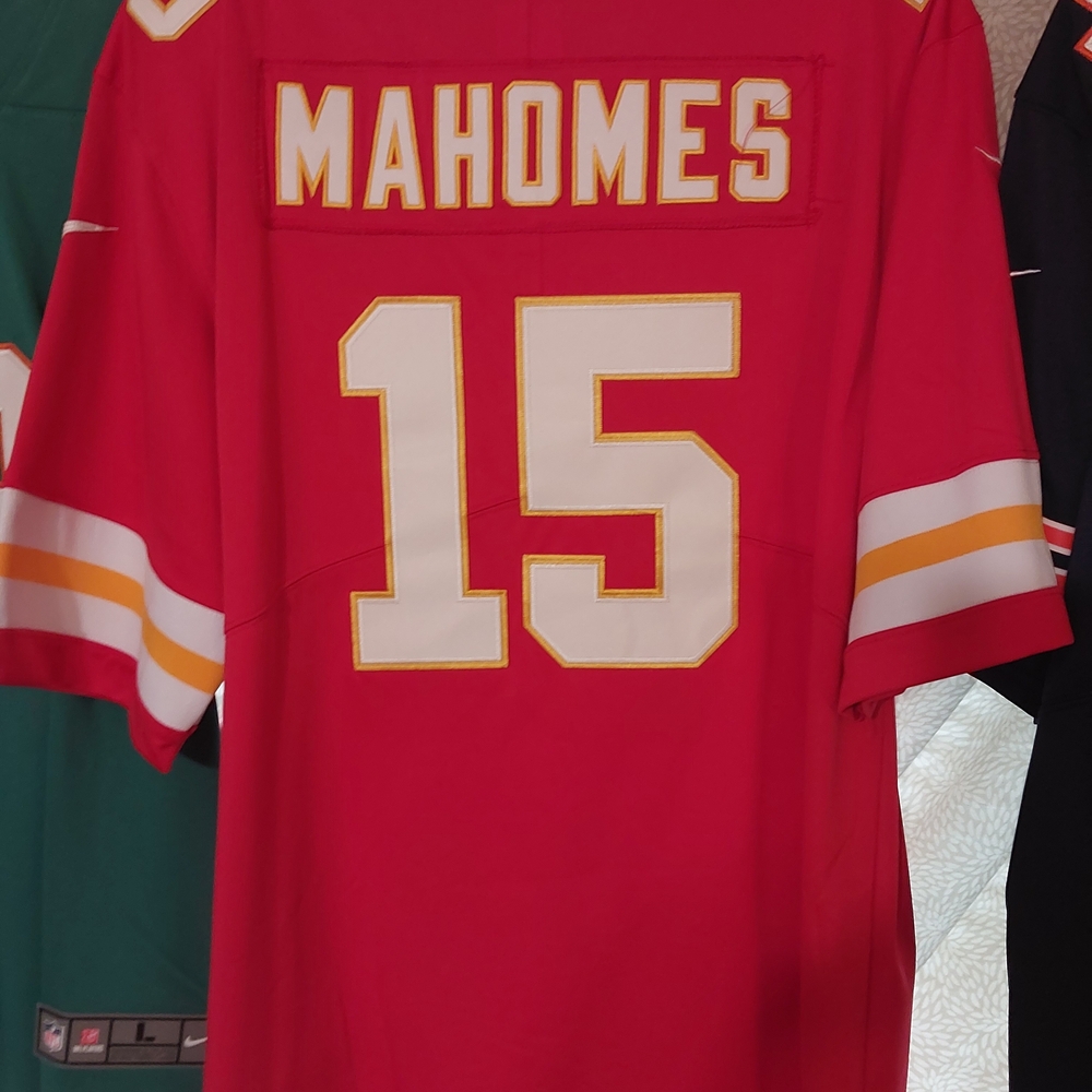 Nike Red and White Men's Jersey